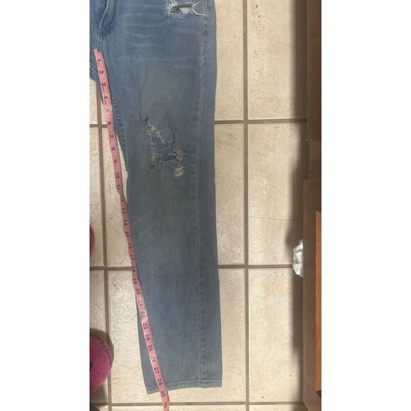 Levis 511 jeans boys size 18 29X29 patchwork distressed 5 pocket light wash - Picture 4 of 6